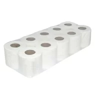 Hartie igienica, 10 role/set, 2 straturi, alba